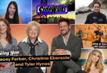 Collage of scenes and performers appearing in the episode