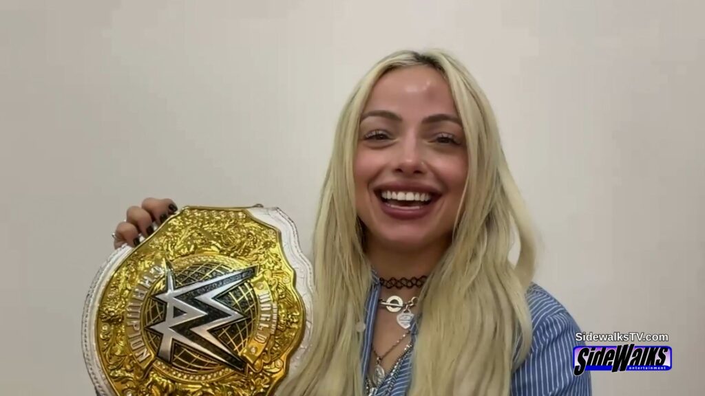 Smiling Liv Morgan