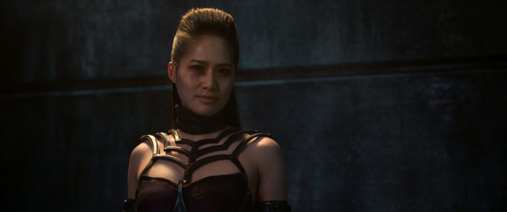 ANA THU NGUYEN as Queen Sindel in a production still.
