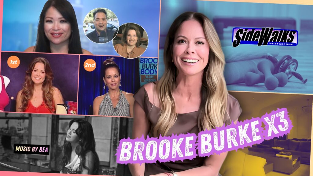 Collage of scenes and performers appearing in the episode