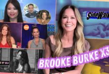 Collage of scenes and performers appearing in the episode