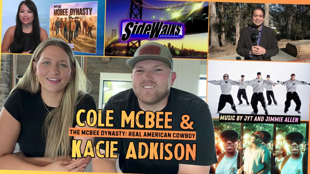 Collage of scenes and performers appearing in the episode,