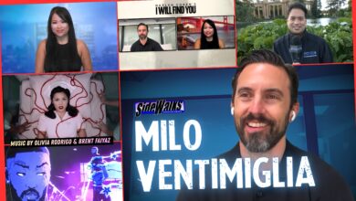Collage of scenes and performers appearing in the episode,