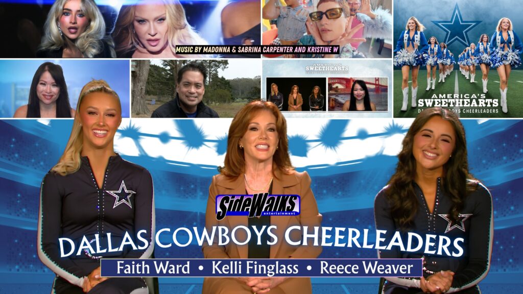 Collage of scenes and performers appearing in the episode,