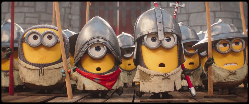 A still from Minions and Monsters