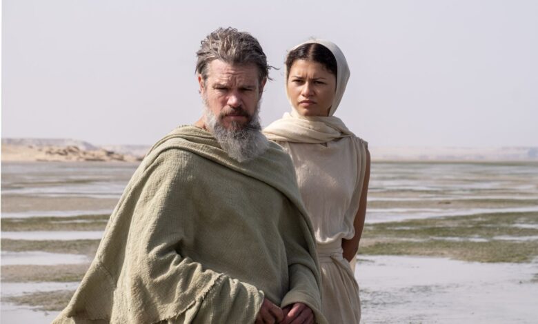 Matt Damon is Odysseus and Zendaya is Athena