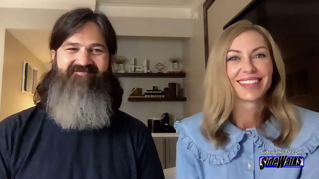 Jep and Jessica Robertson smiling