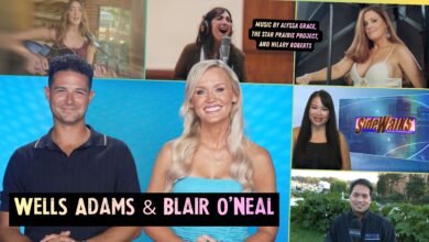 Collage of scenes and performers appearing in the episode,