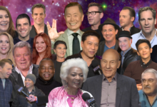 Cast members of the various Star Trek series who appeared on Sidewalks Entertainment