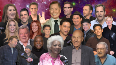 Cast members of the various Star Trek series who appeared on Sidewalks Entertainment
