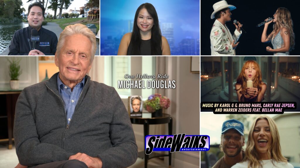 Collage of scenes and performers appearing in the episode