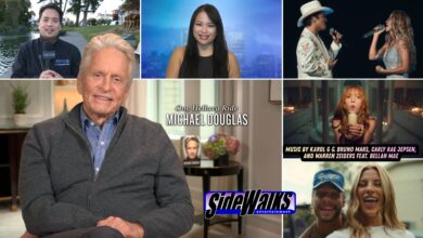 Collage of scenes and performers appearing in the episode