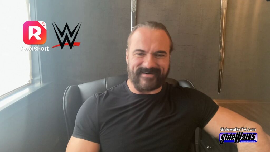Drew McIntyre smiling